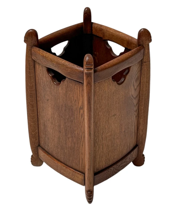 Jac. van den Bosch Art Deco Amsterdamse School Litter Basket 't Binnenhuis